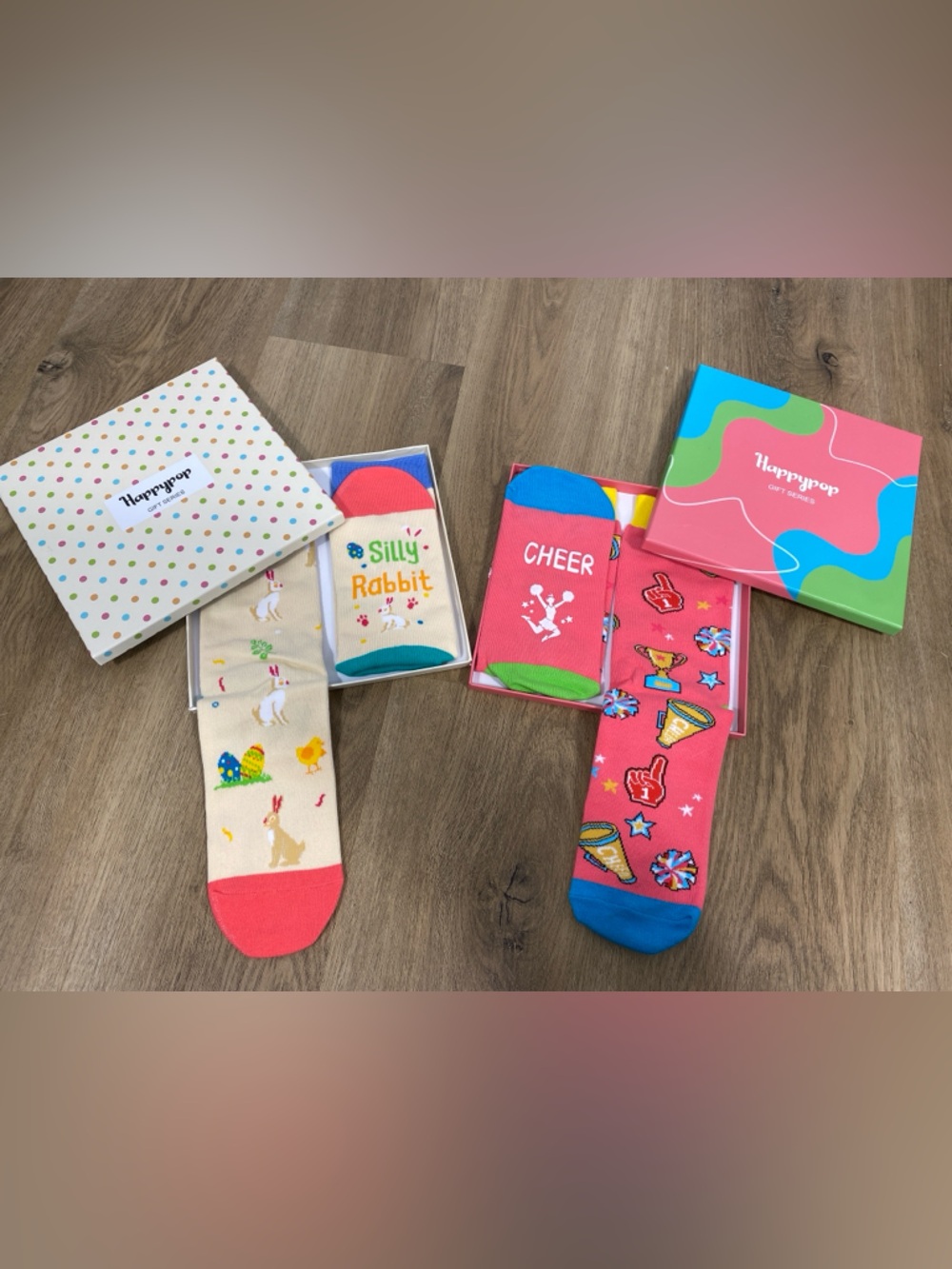 HappyPop Gifts Series Gift Box Socks Set